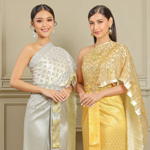 thai silk dress for sale Thai & Lao Silk Dress La Na