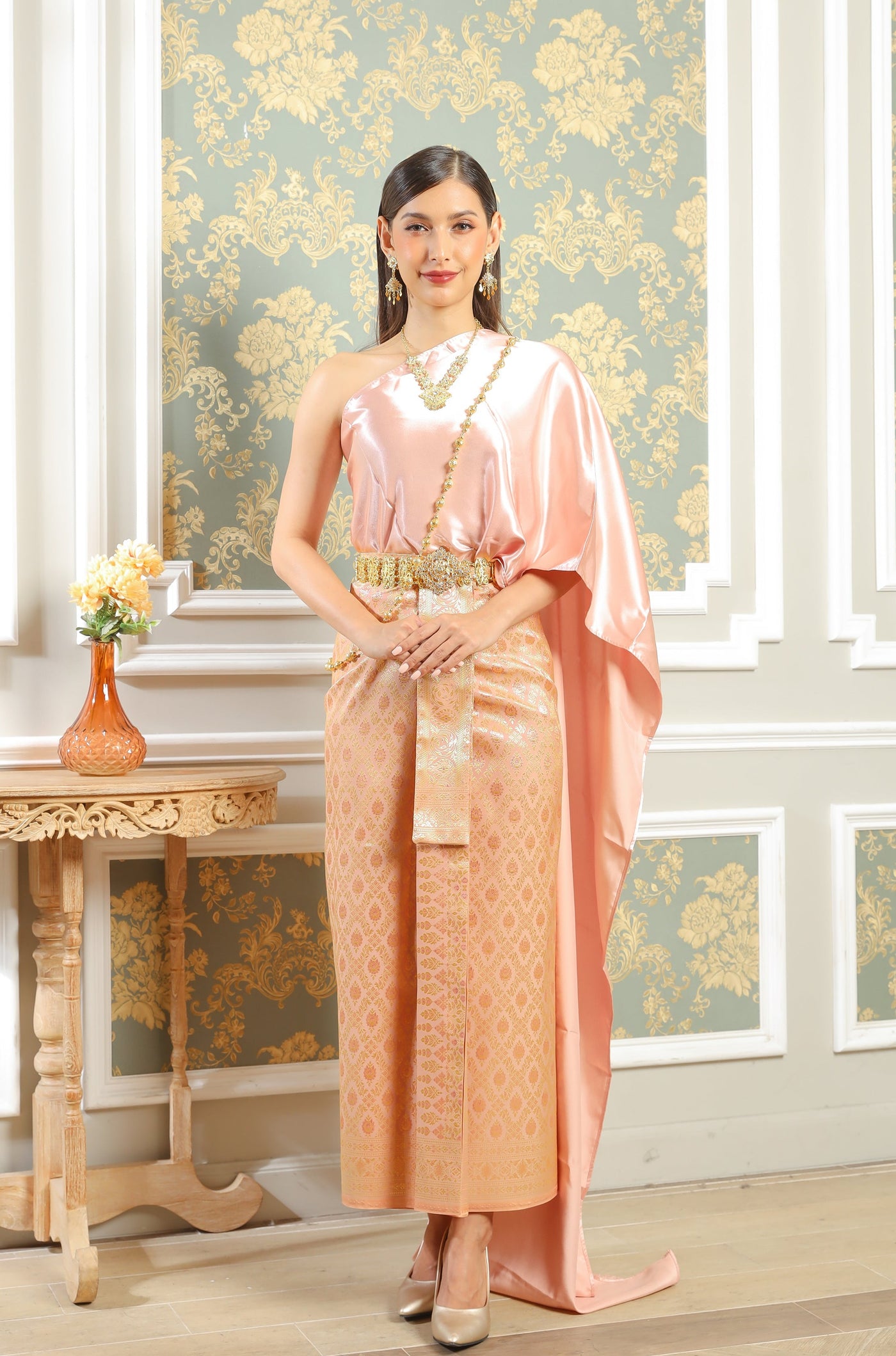 Siwalai Thai Traditional Dress Thai Traditional Clothing Thai Outfit Siwalai thai traditional dress thai traditional clothing thai outfit