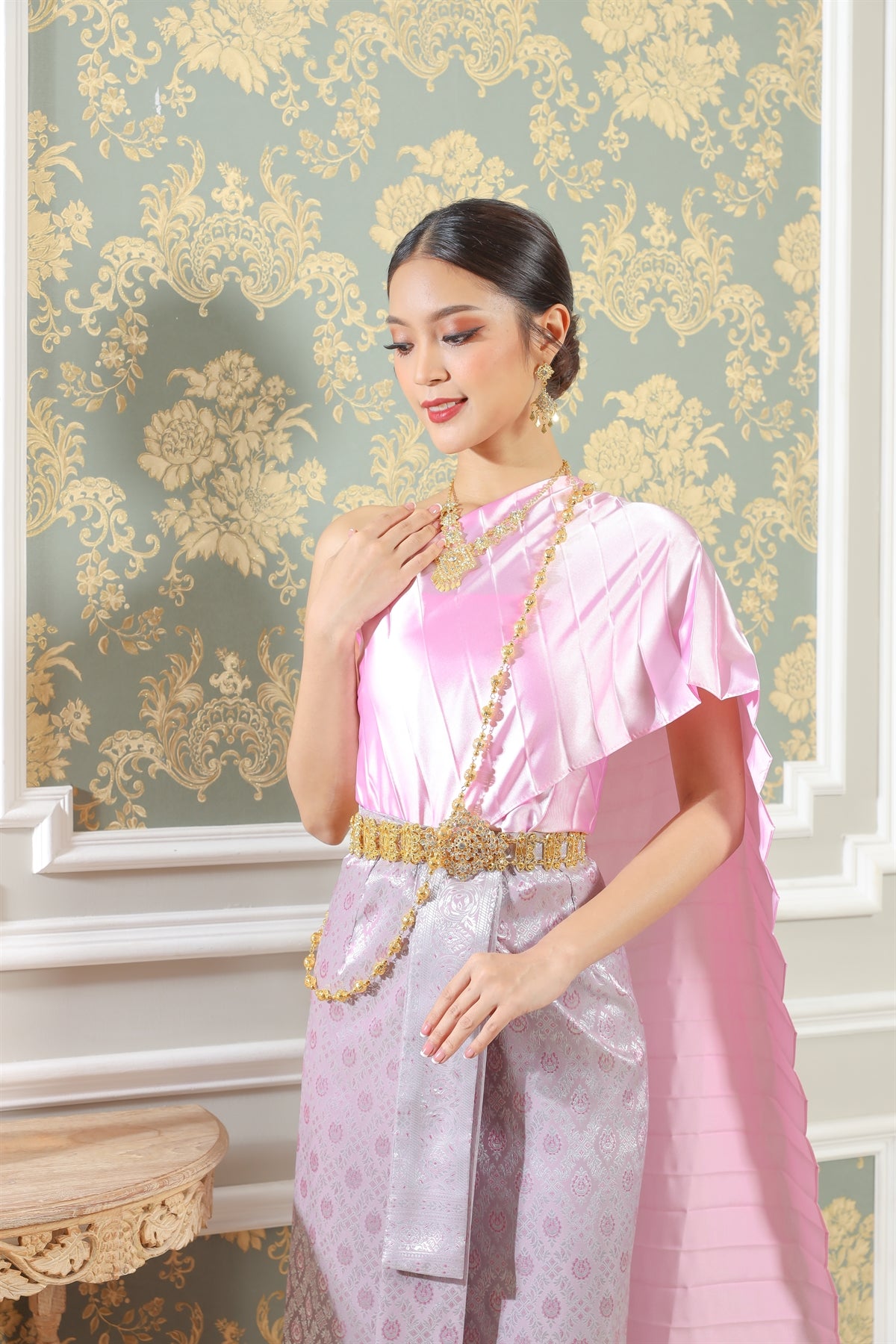 Beautiful Thai traditional clothing for women.